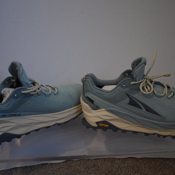 Altra Olympus 5 Hike Low GTX Gore-Tex Hiking Trail Vibram Women's Size 9.5 Blue - Picture 6 of 9